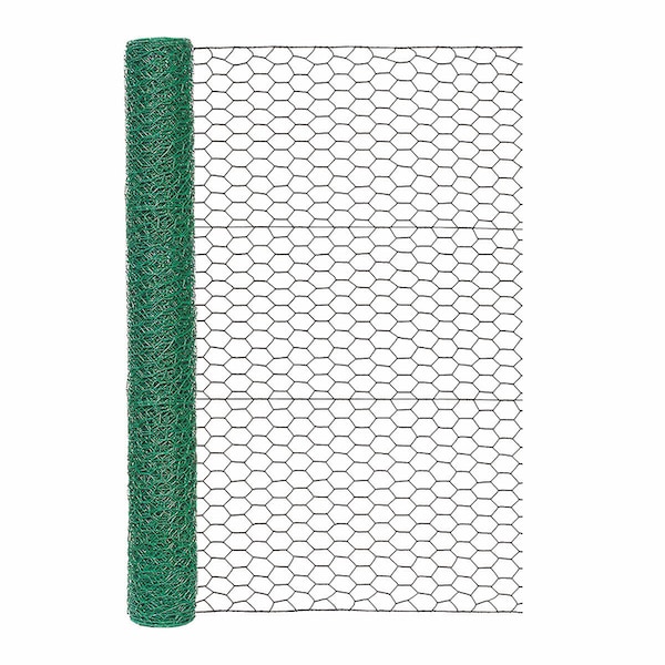 Garden Zone Garden Craft 36 in. H X 25 ft. L Steel Poultry Netting 1 in. 173625 - main